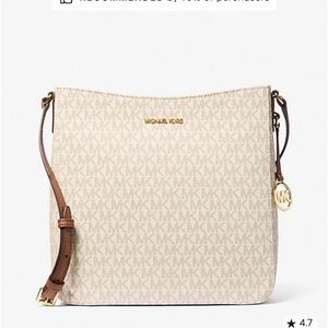 NWOT Michael Kors Jet Set Travel Large Logo Messenger Bag